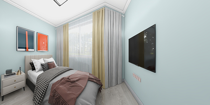 W旎-梅香苑820弄1-901室-装修设计方案