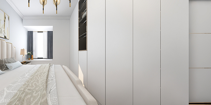 梁海浪设计师MeiL-李总，轻奢极简-Model-装修设计方案