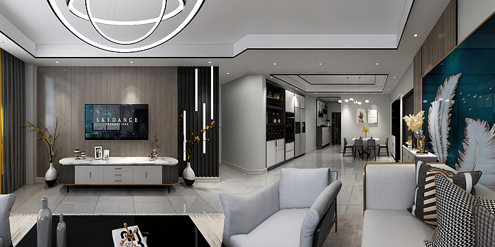 frustratedlzCd-林海尚城A区3#1001室-装修设计方案