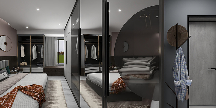 莫明先生-南山丽景刘女士雅居-装修设计方案