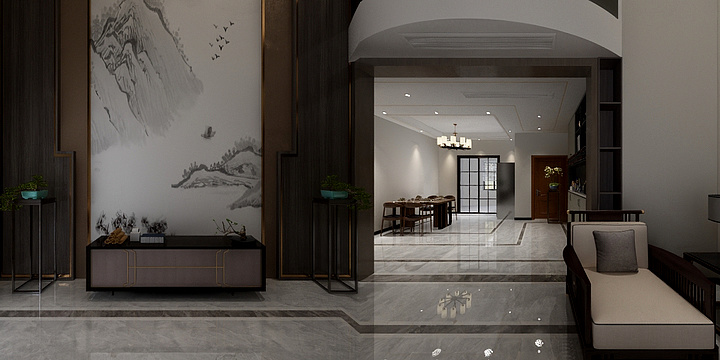 小萌龙Design-汇金华府fff-装修设计方案