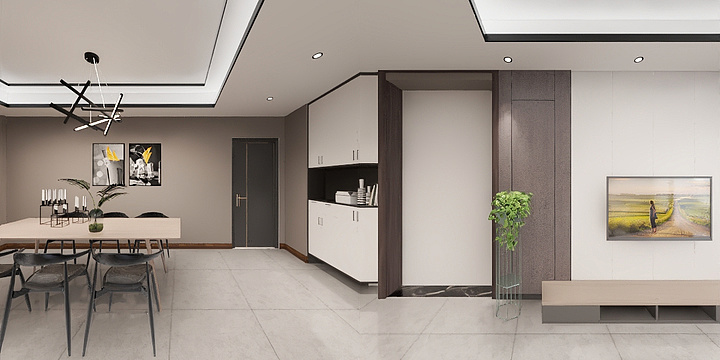 杨公子设计-亿凡装饰西湖小区16-8-装修设计方案