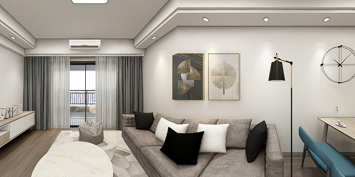 卡门灰-厚园29-1501吴姐-装修设计方案