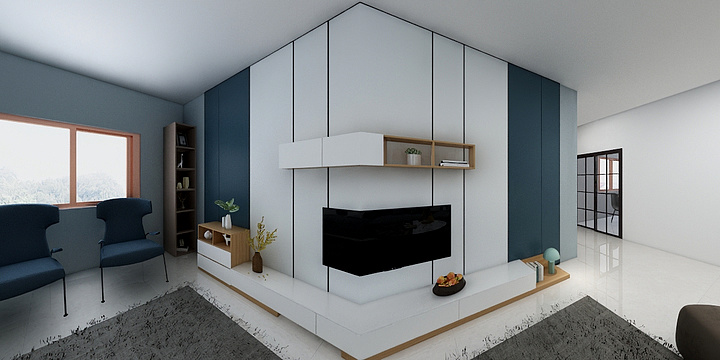 余墨47-单层房-装修设计方案