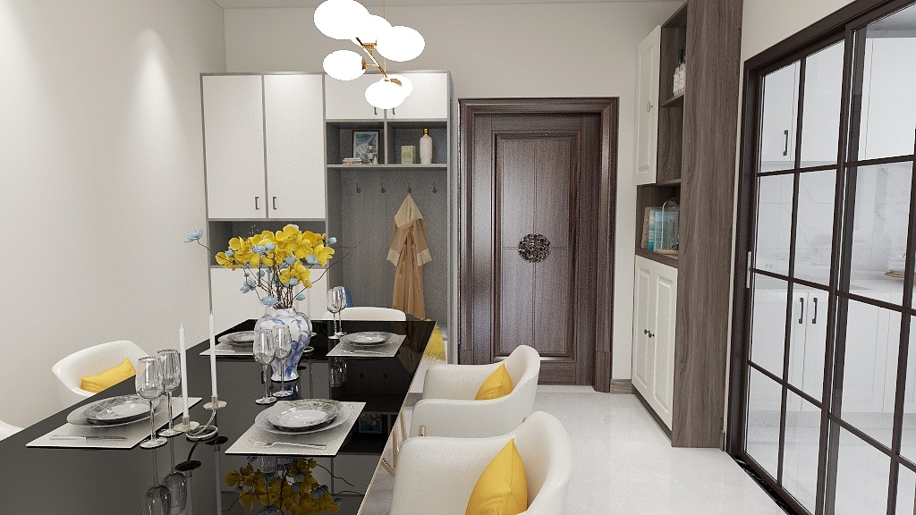 张仁青-SDFTIURTX新天地酷家乐效-装修设计方案