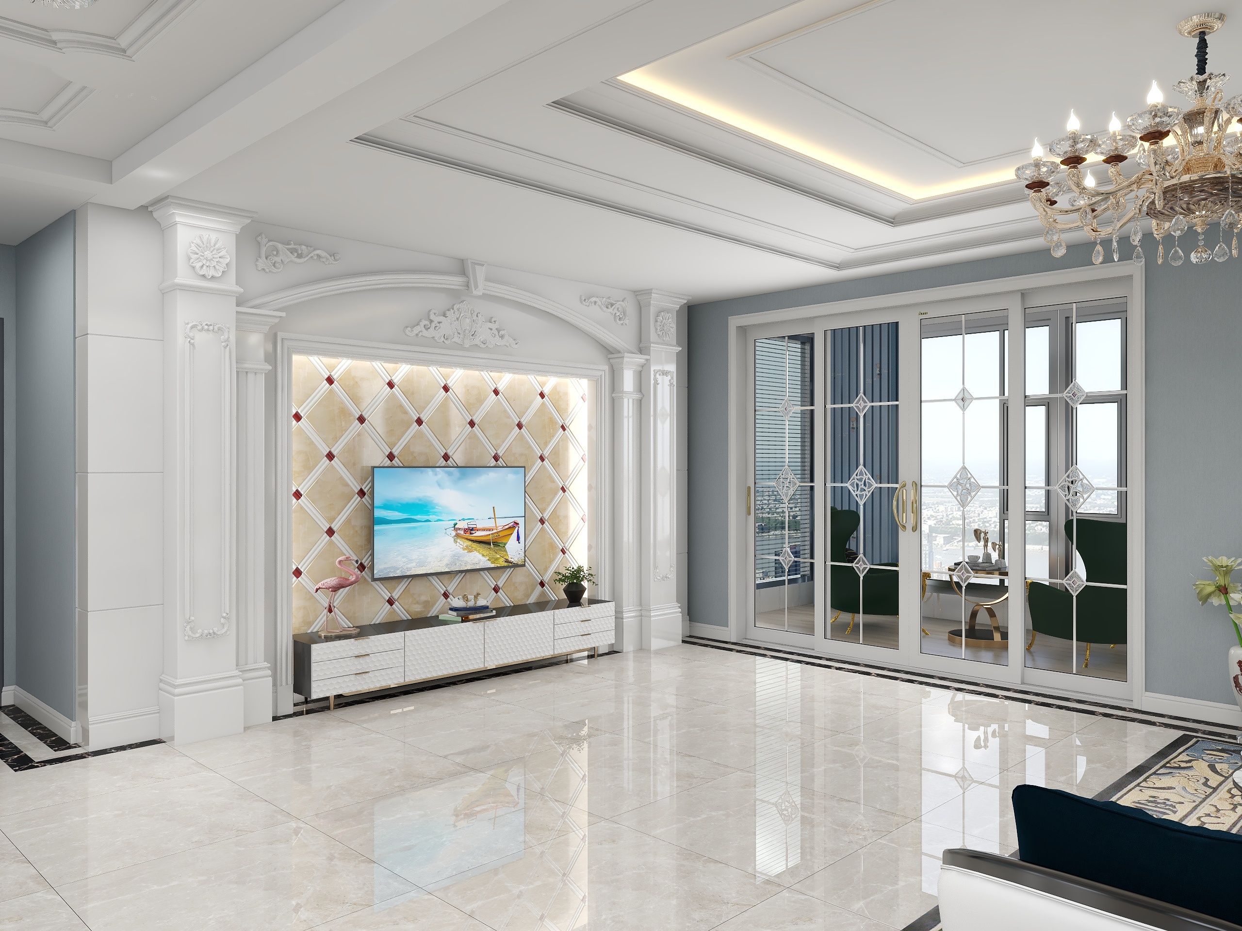 大海长空山木装饰-6幢1单元1502室-装修设计方案