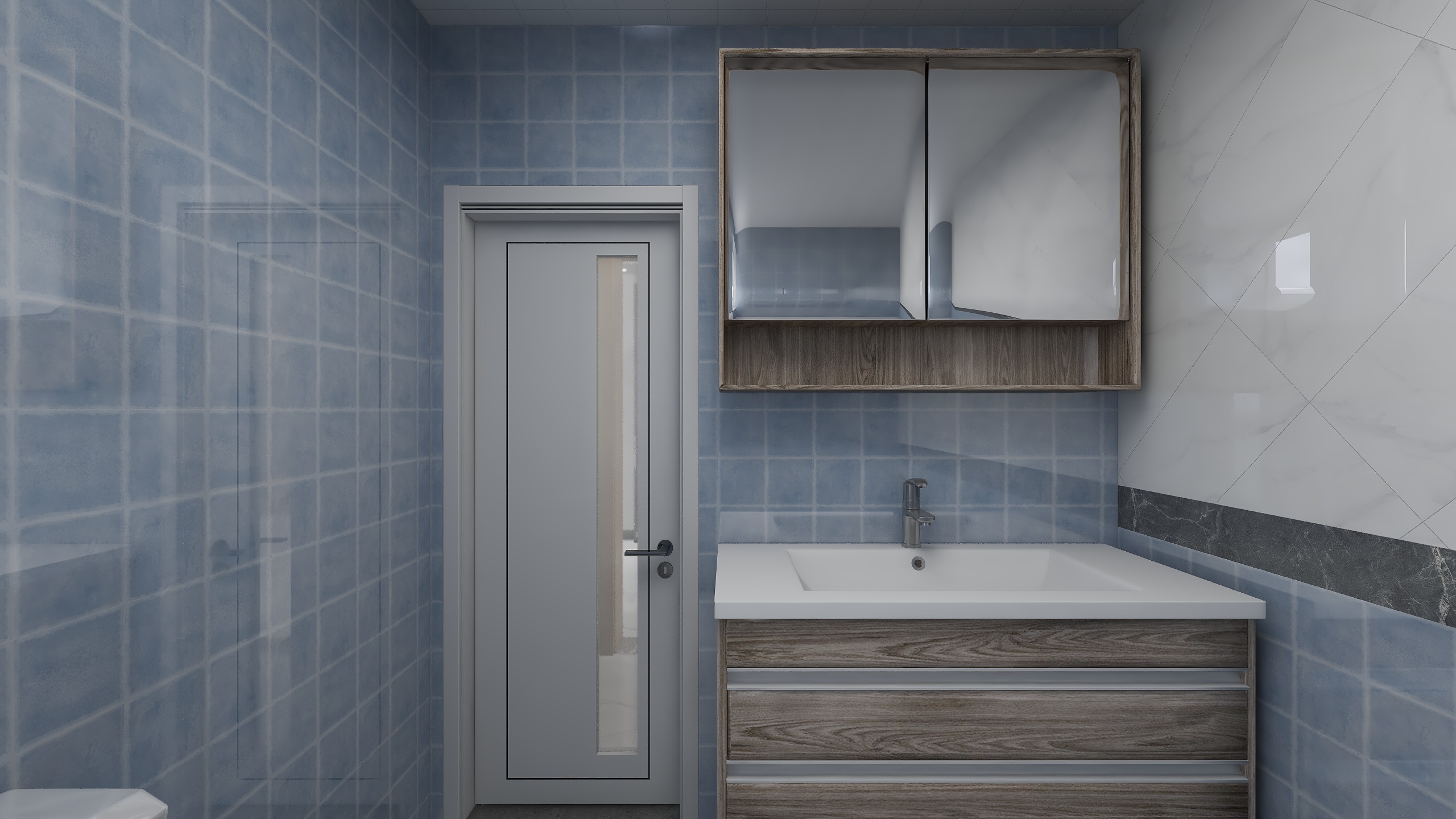 唐山设计师岳镇岭-嘉诚学庭99㎡装修效果图