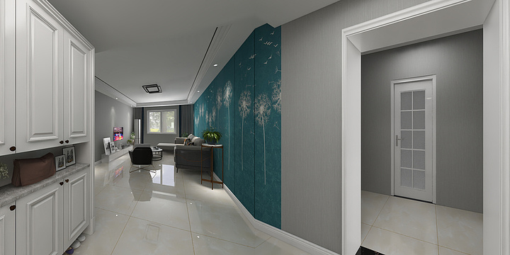 峰华设计天津金宜家装饰-兰苑1-1-101-装修设计方案