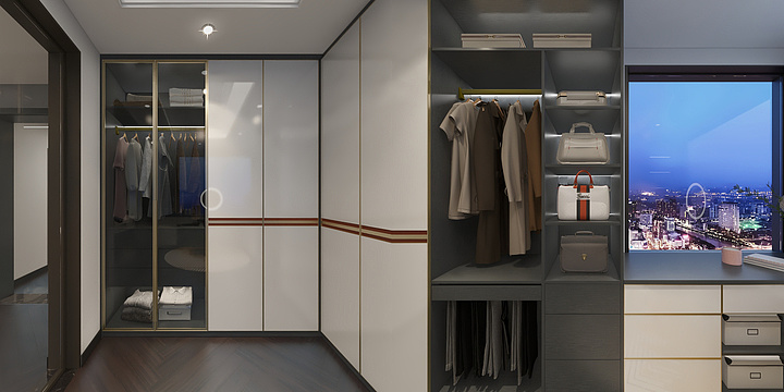 爱尚天下-绅士灰-现代-装修设计方案