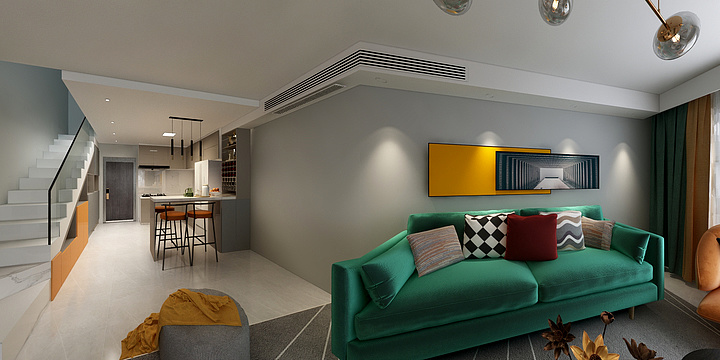 艺景清晨-公寓试做-装修设计方案