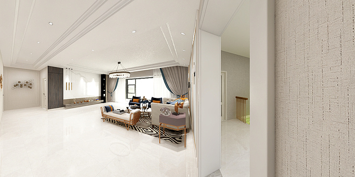 张云-江南小镇西院99-1-101-装修设计方案