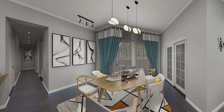 全屋定制京洲-帝景山庄3栋02户型李先生-副本-装修设计方案