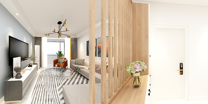 设计师李大胆-龙江新都3#3-3-1吉宅-装修设计方案