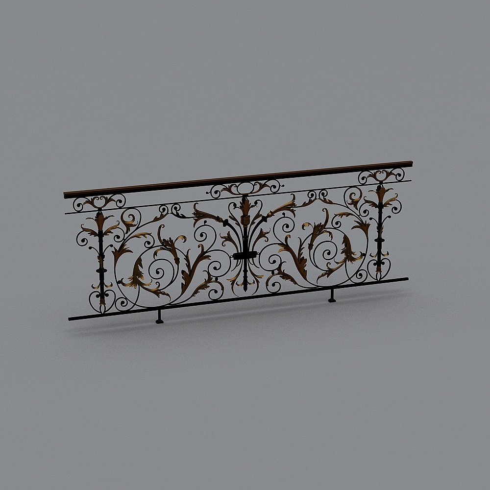 Forged railing