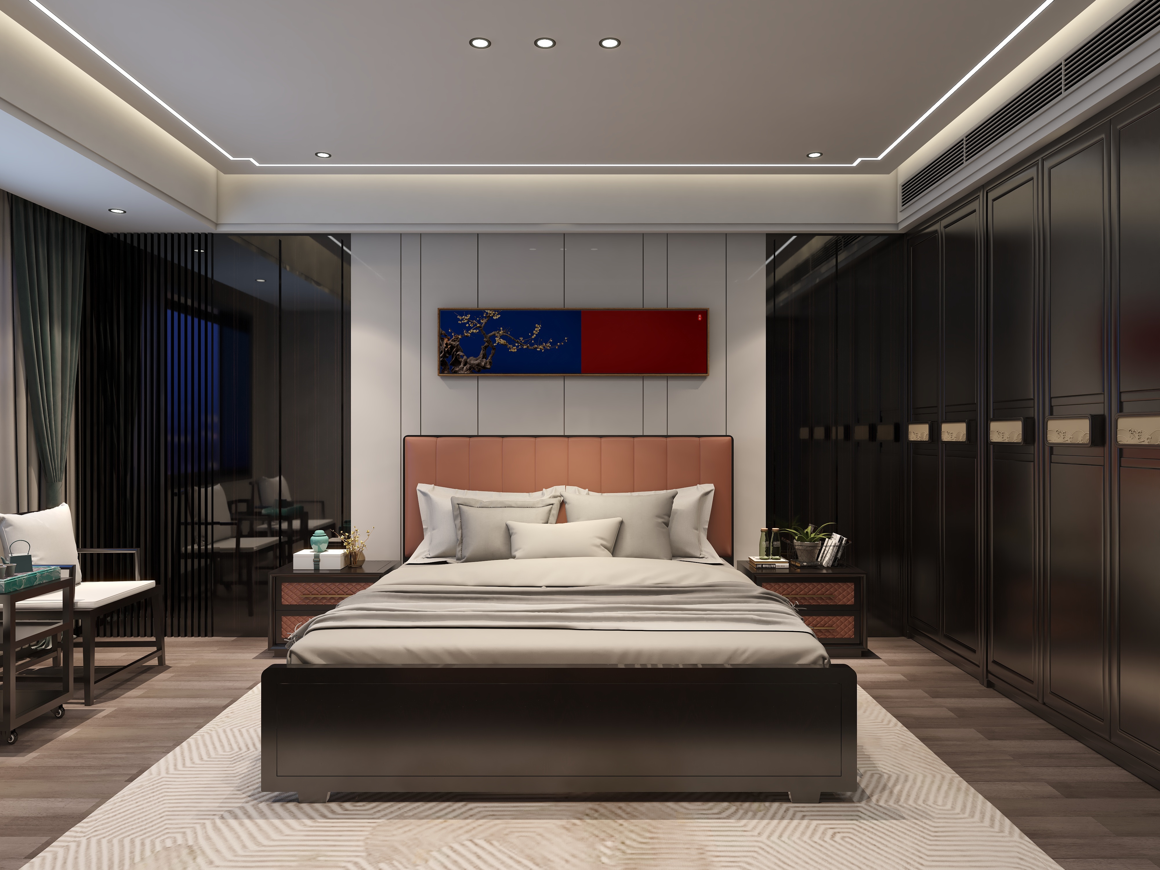 至简名设一钱春-烟雨行舟装修效果图