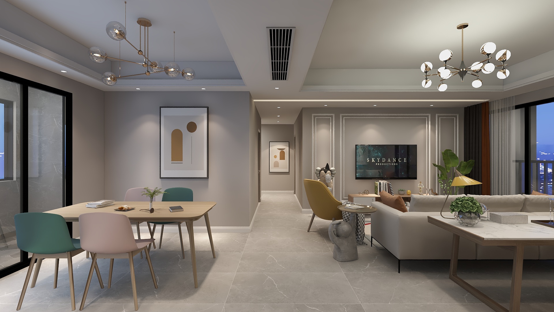 室内空间设计1230-金科1196-1-4-1-装修设计方案