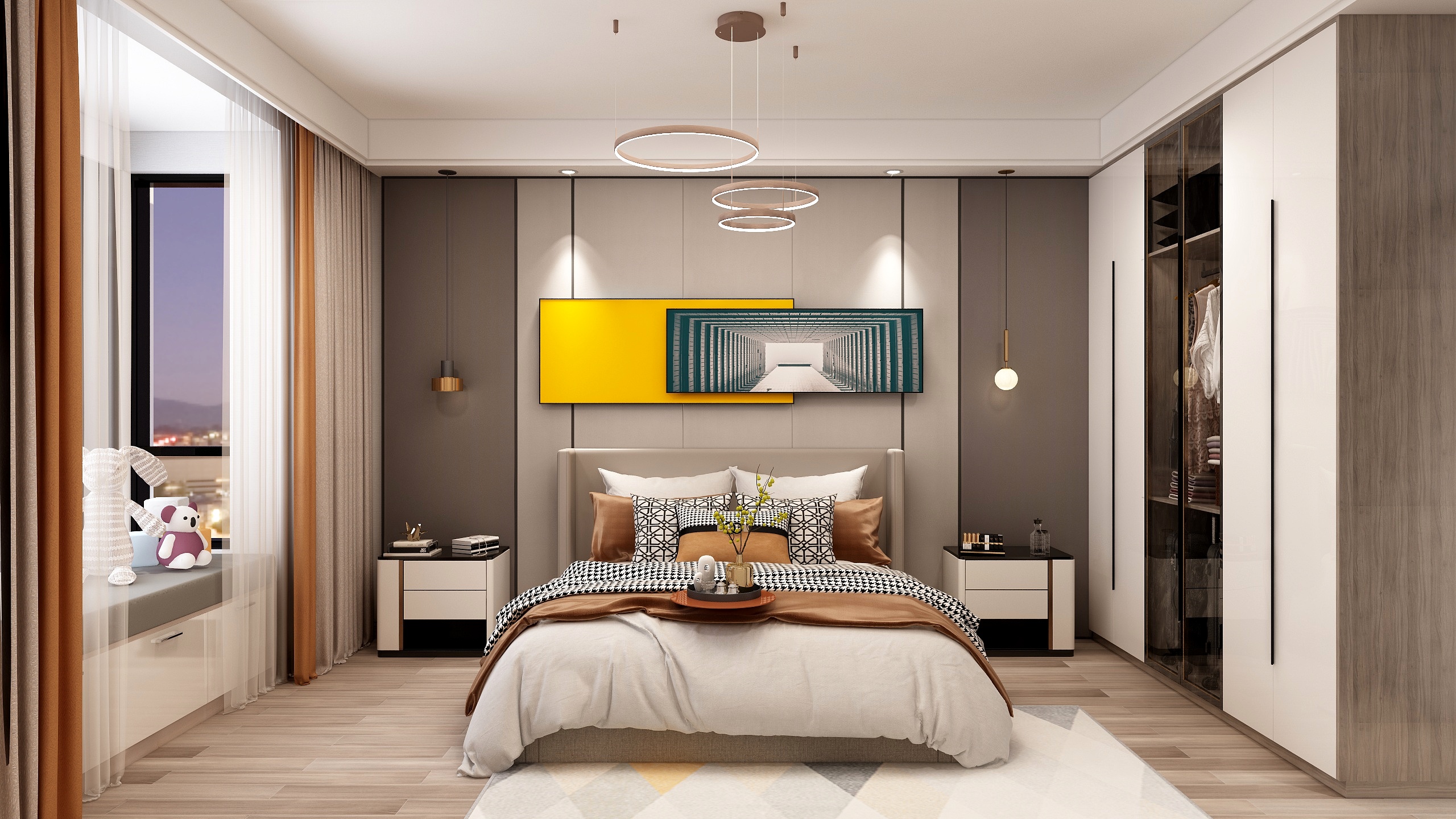 代逸飞-白河首府-装修设计方案