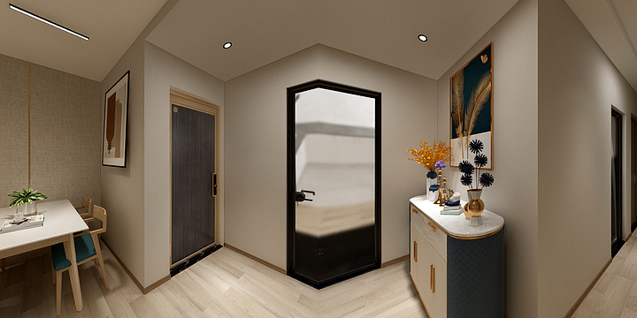 济宁百佳乐装饰装修工程有限公司-雍华府罗总-装修设计方案