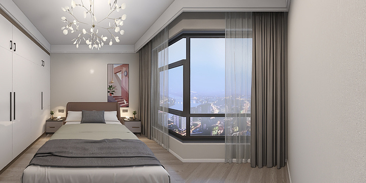 伯乐空间设计-西雅鑫城-装修设计方案