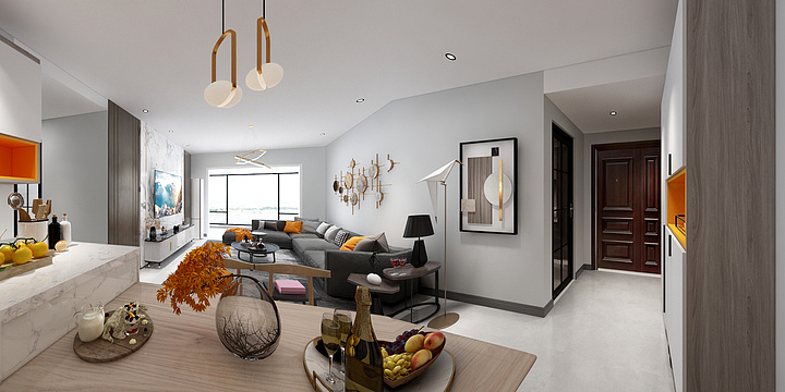 设计丨马19198206577-湘江世纪城融江苑-黄总-之前方案-装修设计方案