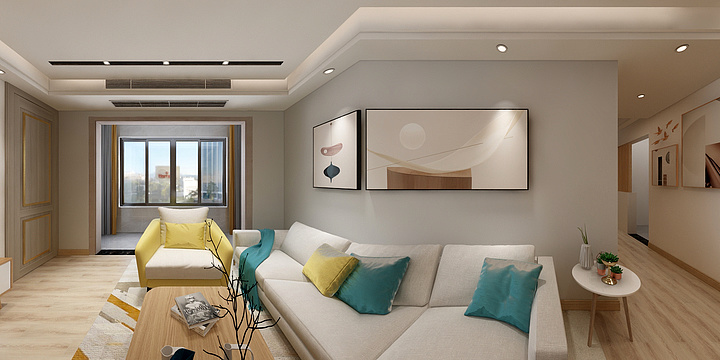 空间DESIGN-清江润城50-2-3101-装修设计方案