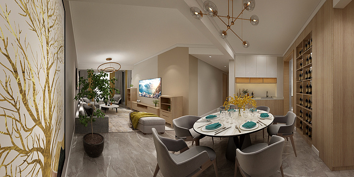 善行设计-金涛园-装修设计方案