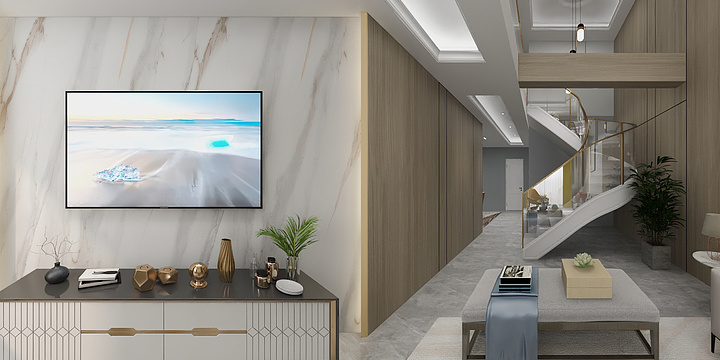 梁言LY-简欧复式-装修设计方案