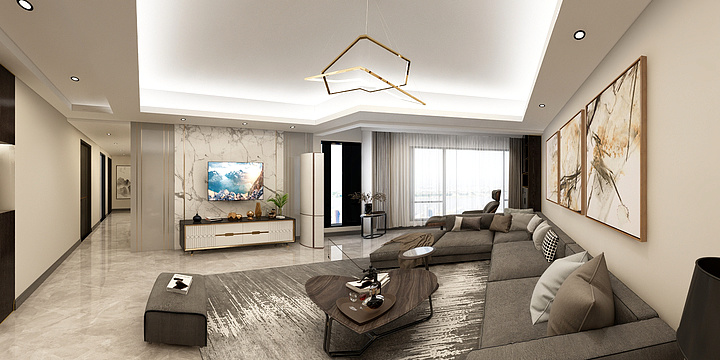 设计丨马19198206577-阳光城尚东湾-蓝莓-装修设计方案