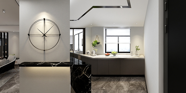 音符不咕咕-《流转年华》·刘总·御景星城复式一层-装修设计方案