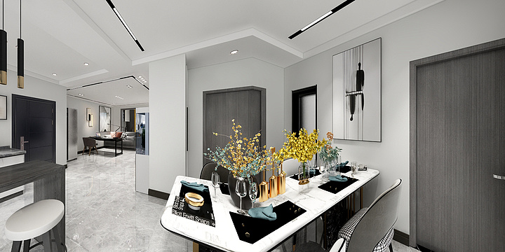 Art_Space丨-酒城御景6-3-301-现代极简风-装修设计方案