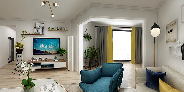 白衬衣0-飞洋华府何欢欢-装修设计方案