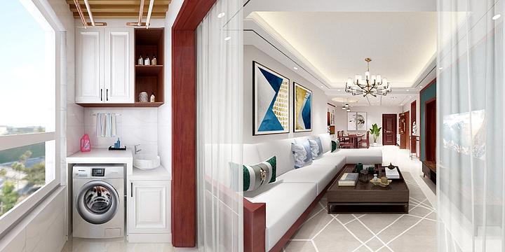 延青设计-冠洲印象15-1-2002-装修设计方案