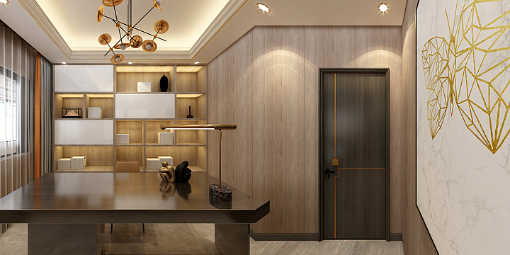 赵喜雄-190平现代轻奢别墅-装修设计方案