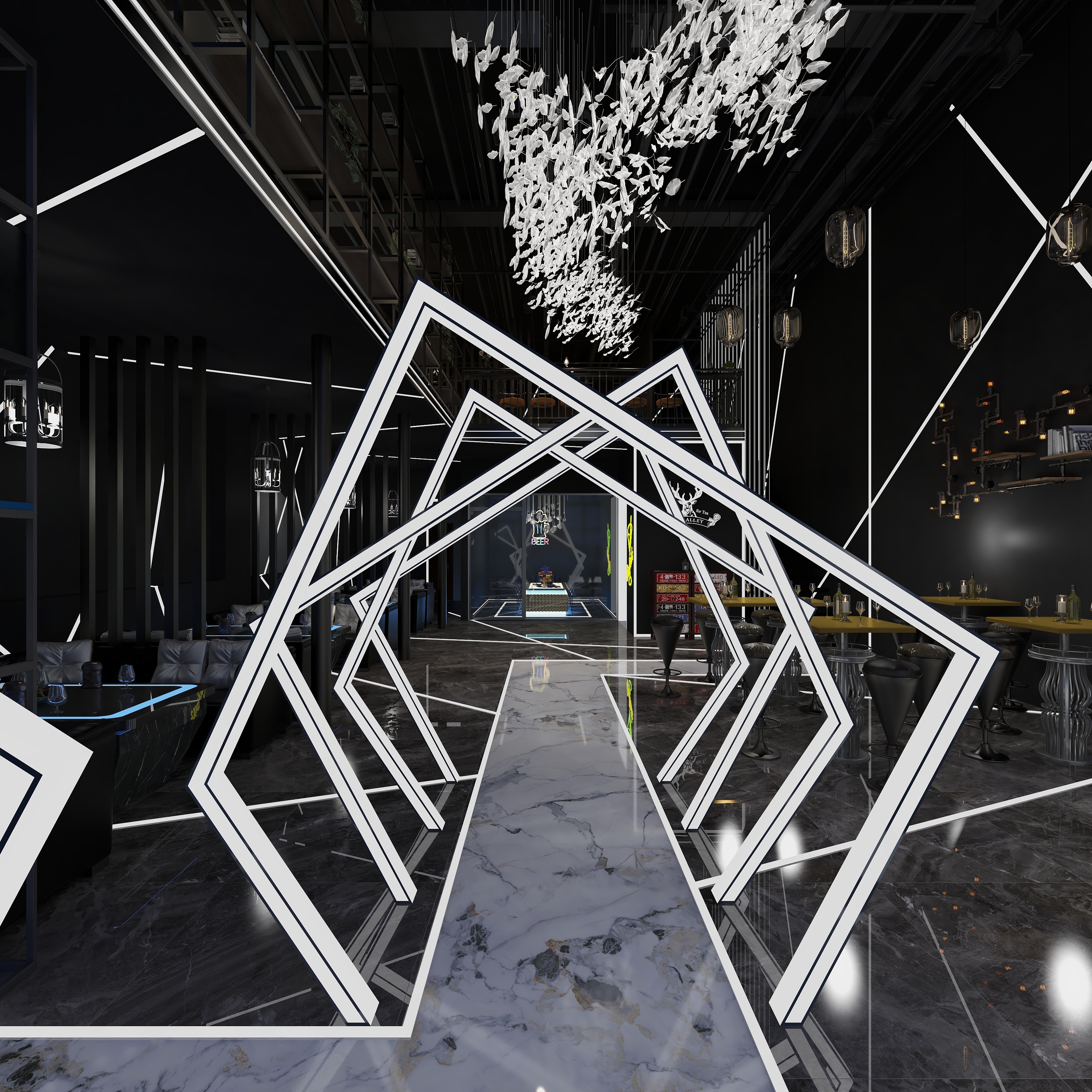 王桃-龙酒吧-装修设计方案