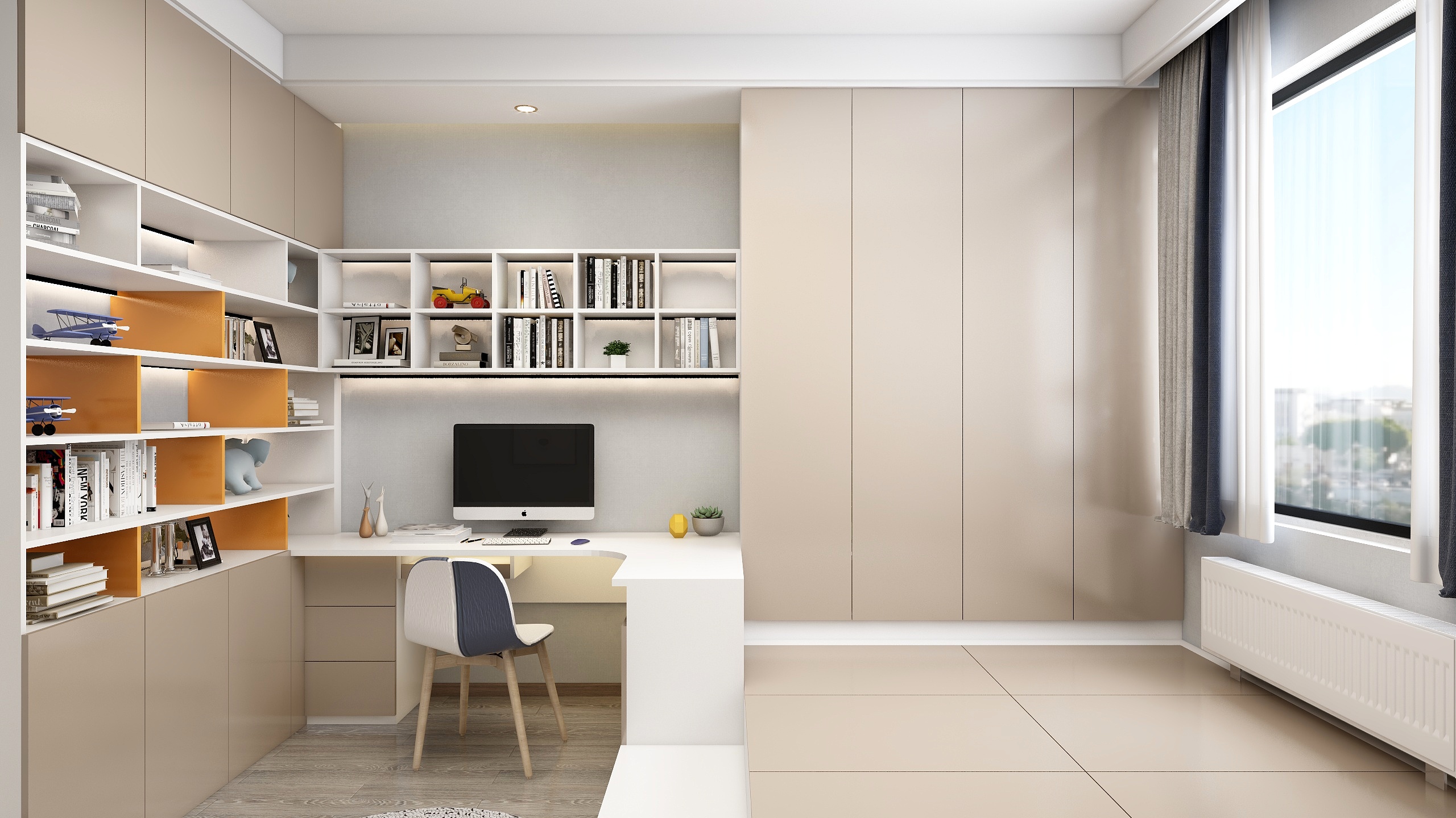 张煜强煜境设计-《4000公里》一141平米现代轻奢三房装修效果图