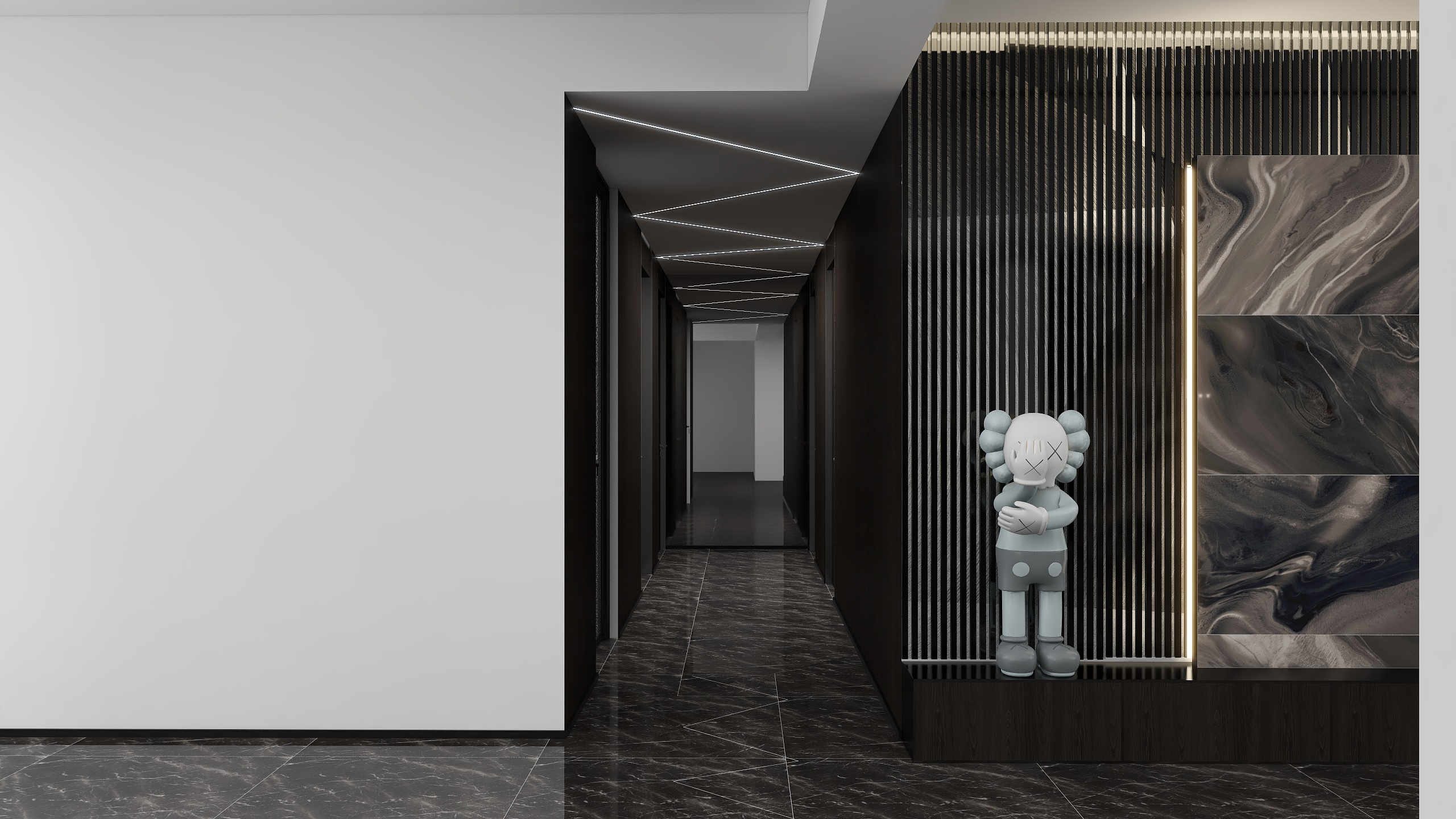 名天装饰设计研究所-地标装饰-碧桂园280㎡-完成版-定制板材-装修设计方案