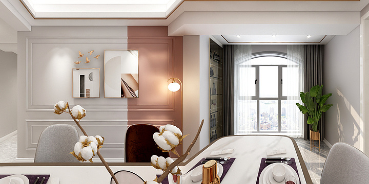 Yiker-华融公馆14-2-401杨女士雅居-装修设计方案