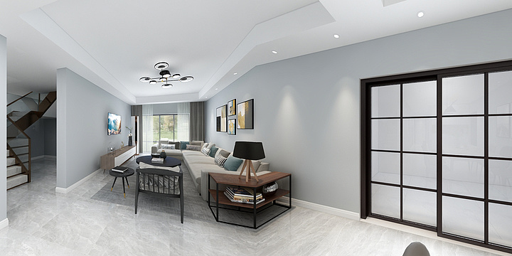 李明逸品全案-融创白象街3-13-3平面效果图-副本-装修设计方案