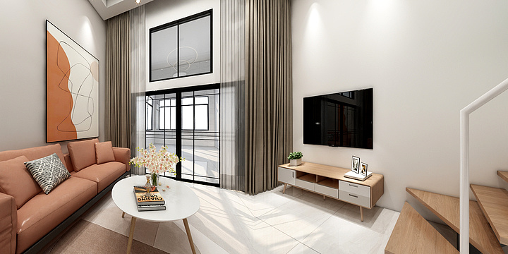 木子美佳-单身公寓-副本-装修设计方案