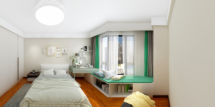 小曺-雅居乐·别墅女儿房修改-装修设计方案