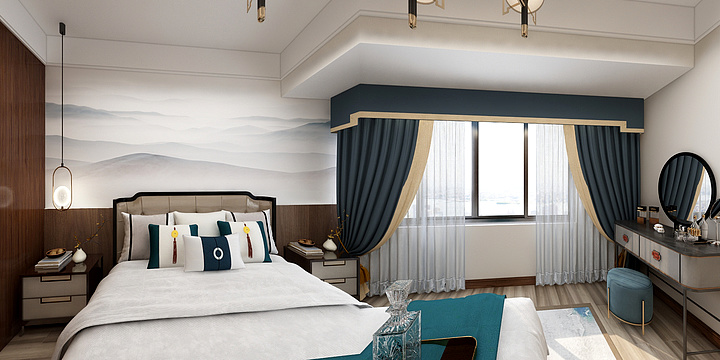 A室内设计小翁-金科132--装修设计方案