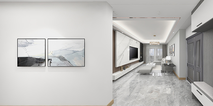 鹿喵喵-万茂华府12#1001-装修设计方案