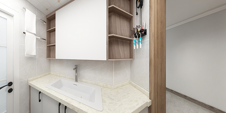 光之路-中城苑9-705张总原木-装修设计方案