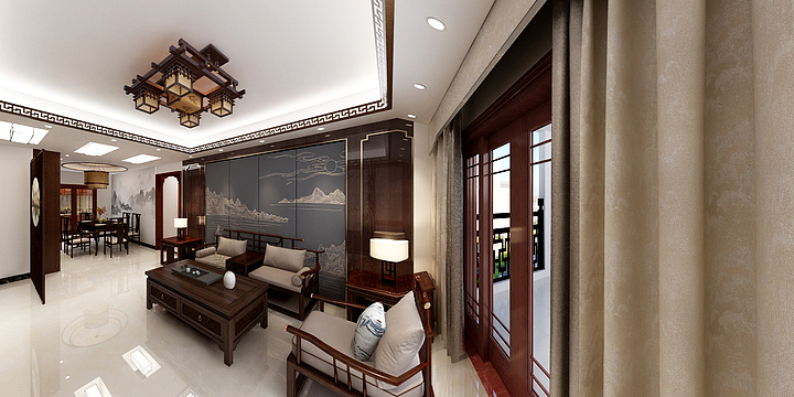 梁荣海-泰德11栋03户型-装修设计方案