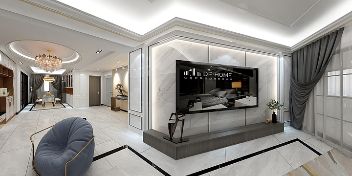 史密尔-兰墅颐景14栋401-装修设计方案