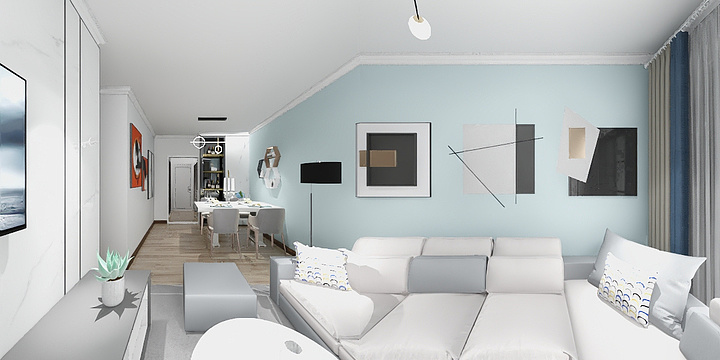 磊FBEz-中海丽苑丽庭阁4B-装修设计方案