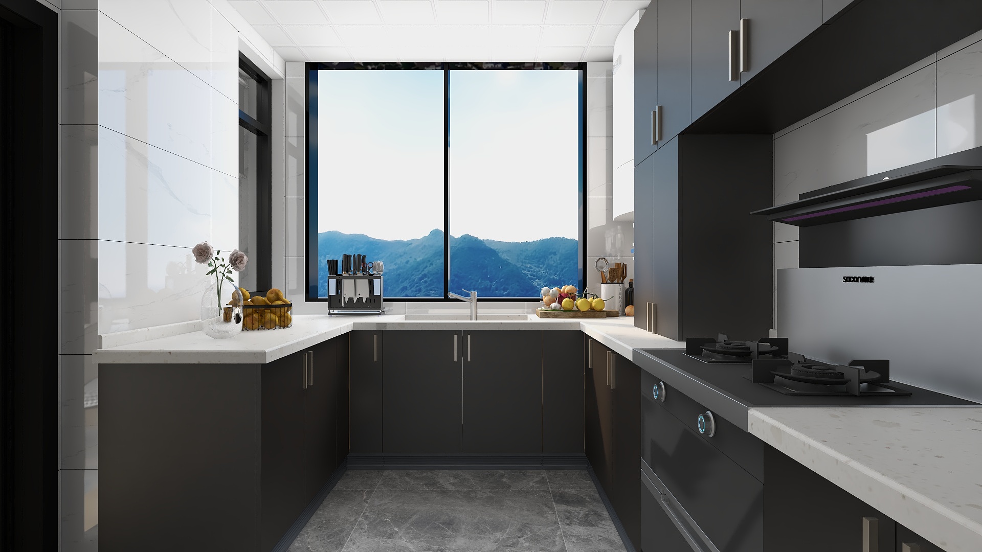 秦钰qinyu-华润悦府-李宅-装修设计方案