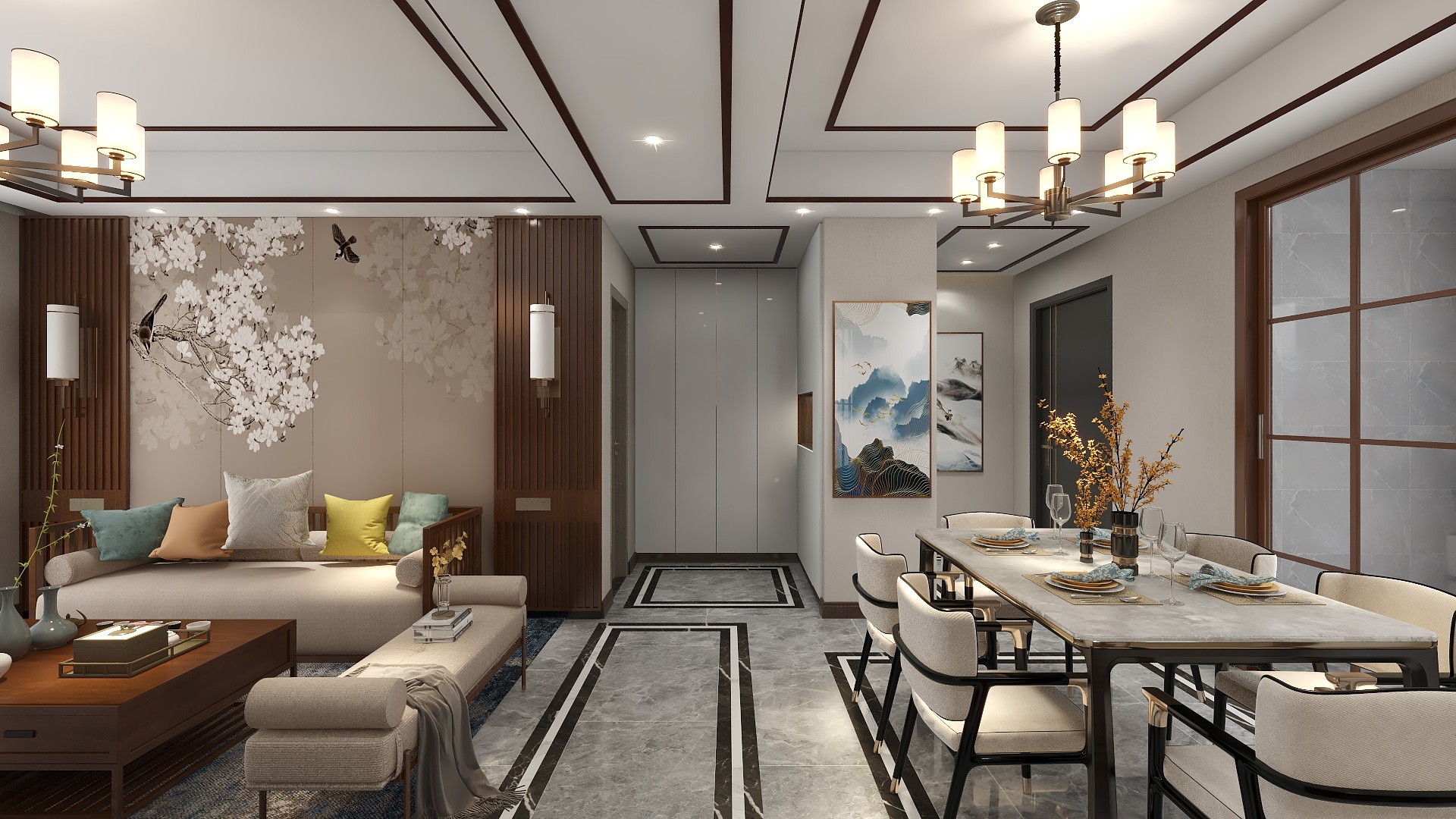 石禾空间设计-风华悦隽装修效果图