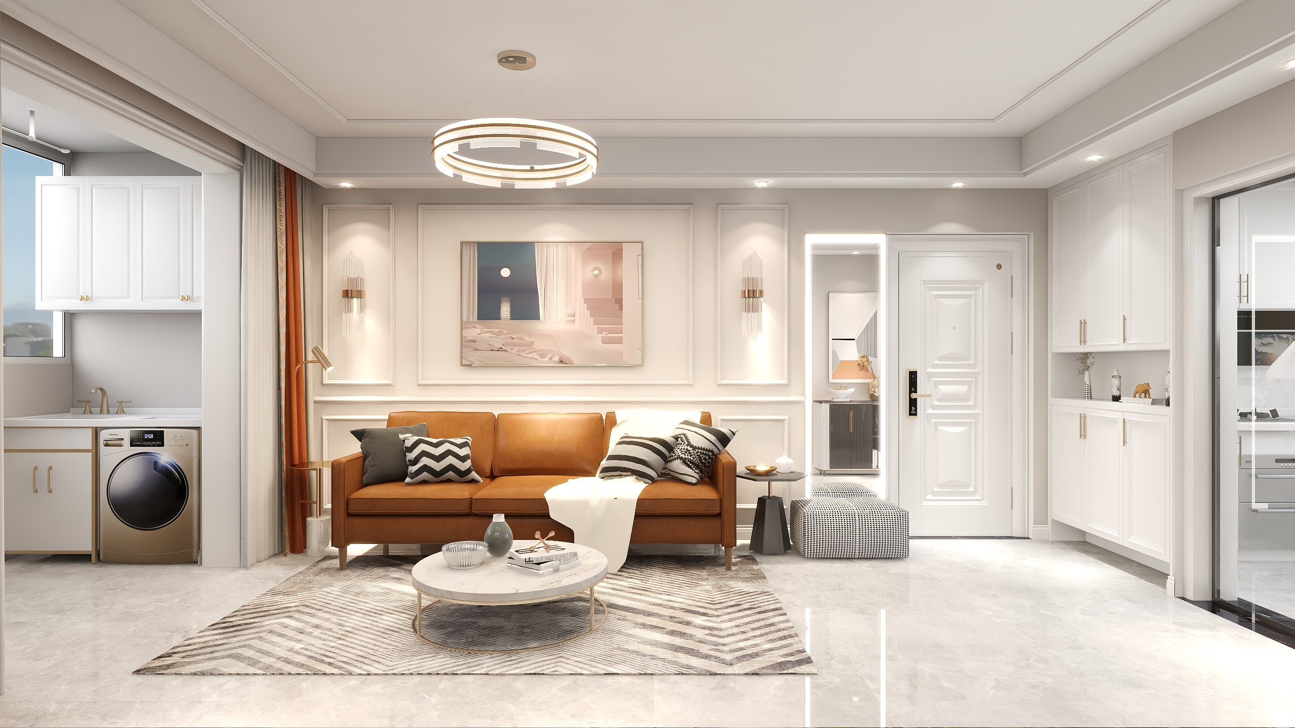 设计师贾庆君-【橘子汽水】-装修设计方案