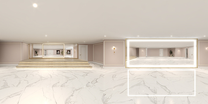 广州知间IBpm-胡贝儿形体店-装修设计方案